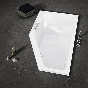 Акриловая ванна Riho Geta 160 см R Plug&Play