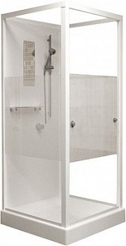 Душевая кабина RGW Andaman OLB-206 80 см, профиль белый