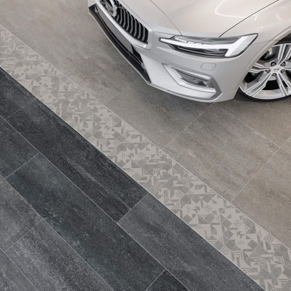 Керамогранит Про Нордик серый темный обрезной 60х60