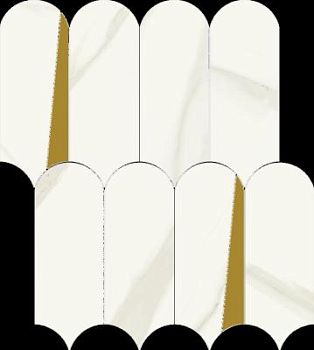 Calacatta Mosaico Elegant 32.5x36.1