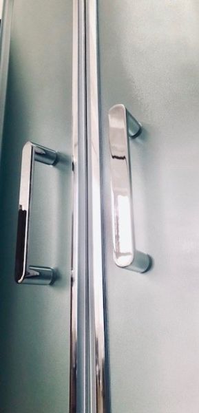 Душевая кабина Royal Bath RB100HK7-WC-CH 100x100 см стекло рифленное