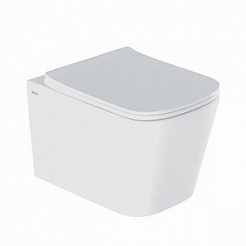 Унитаз подвесной Iddis Bild BILRDSEi25 34.5 x 52 x 34 см безободковый с сиденьем Soft Close