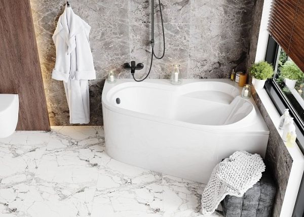 Акриловая ванна Vagnerplast SELENA 147x100 Left