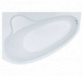 Акриловая ванна Triton Пеарл-шелл 160x104 см правая