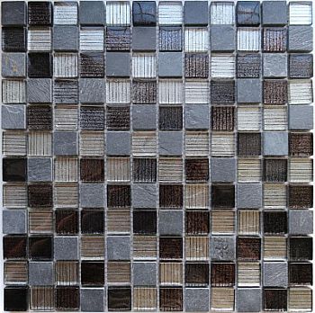 Мозаика Naturelle Alcantara Nero 29.8x29.8 Мозаика Naturelle Alcantara Nero 29.8x29.8