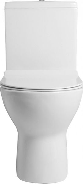 Унитаз-компакт Orange C04-000w безободковый, сиденье микролифт