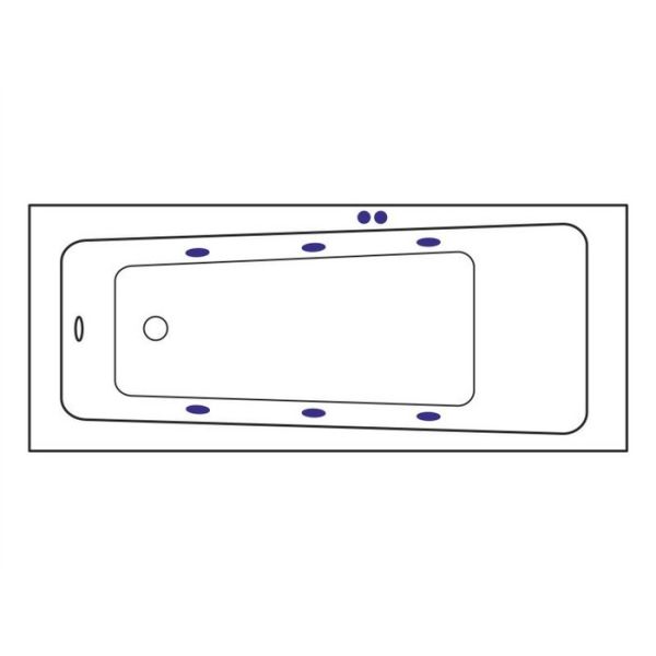 Акриловая ванна Excellent Ava Soft 170x70 WAEX.AVA17.SOFT