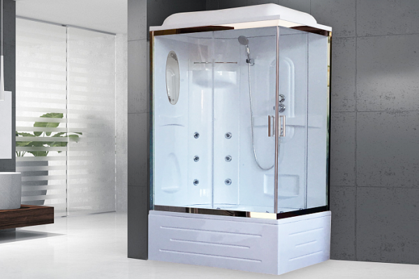 Душевая кабина Royal Bath RB 8120BP2-T-CH (прозрачное) L