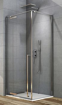 Душевой уголок Aquanet Ideal AE-AXC10MZ-S-С 1000x1000, прозрачное стекло Душевой уголок Aquanet Ideal AE-AXC10MZ-S-С 1000x1000, прозрачное стекло
