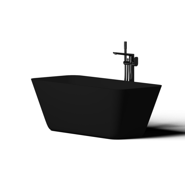 Ванна отдельностоящая Vate Skala 170x75 черная глянцевая