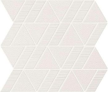 White Mosaico Triangle 31.5x30.5