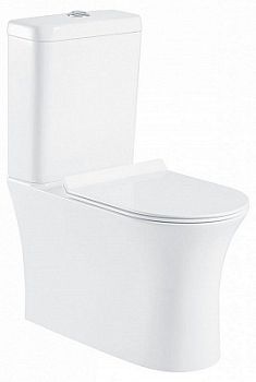 Унитаз-компакт BelBagno Ancona BB1224CPR-P