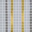 Мозаика Deco Patterns Stripes Gold 31.1x31.1