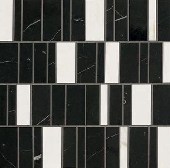 Mosaico Code Marquina-Calacatta Lux 30x30