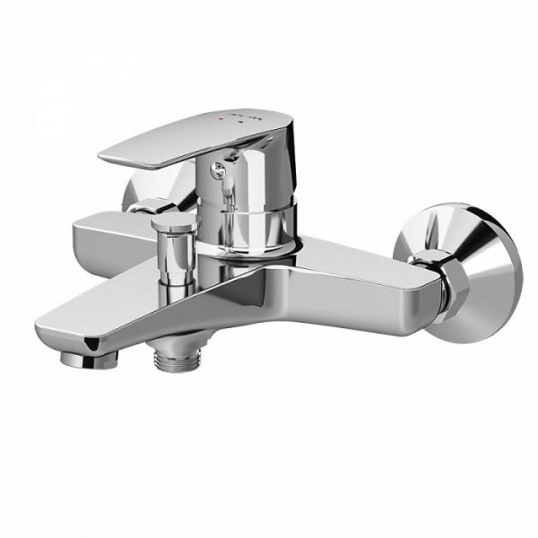 Набор Am.Pm Gem: Ванна 170x70 с каркасом и шторкой, душевая система со смесителем для ванны и душа, W90ASET-170D3W5