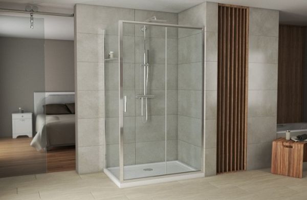 Душевой уголок 1200х800х2000 мм Bravat Alfa BS120.3100A