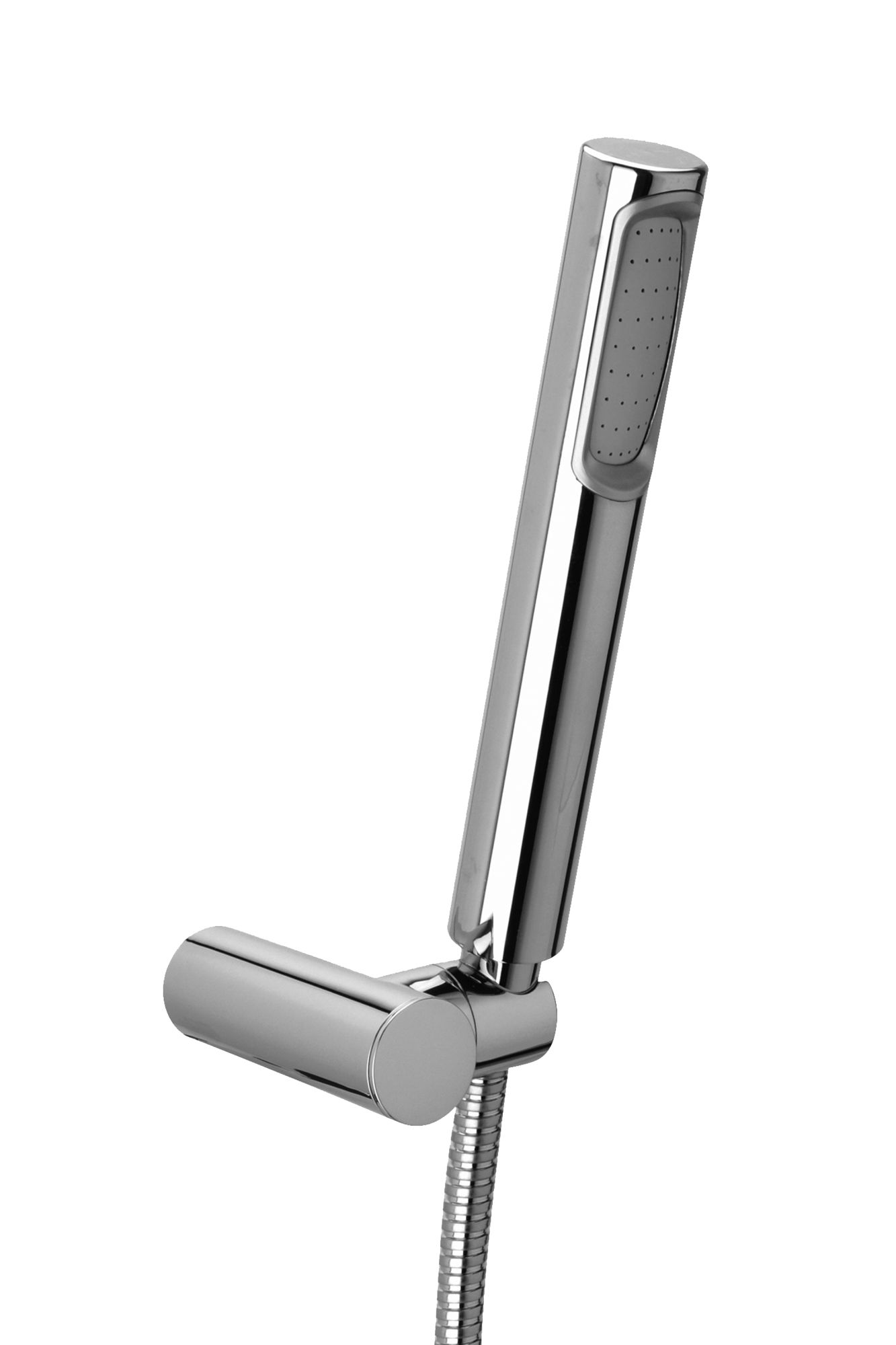 Набор душ.ручной BIRILLO +крепление из ABS STICK , шланг 1500мм металл, цвет хром