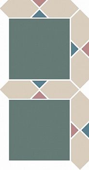 Декор Kaliningrad K-1 Sheet 19.6x39.3