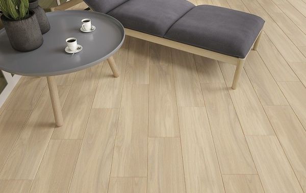 Керамогранит Wood Concept Prime ректификат серый 21,8х89,8