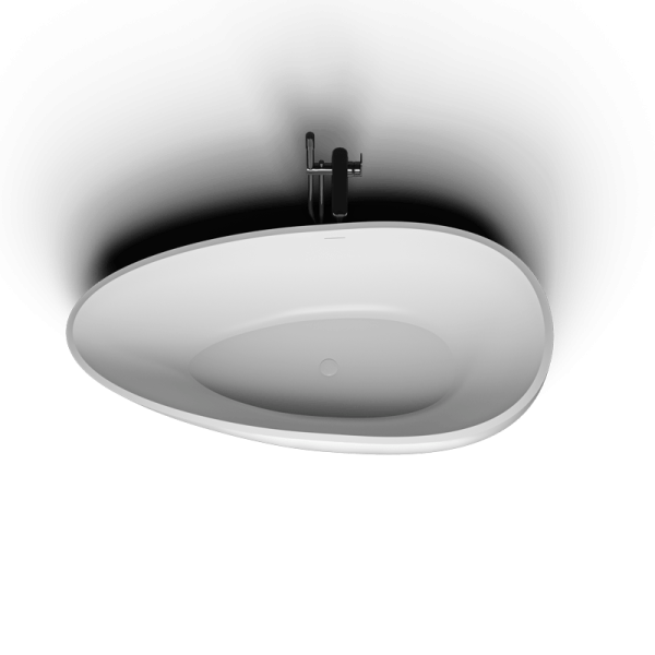 Ванна отдельностоящая Vate Flora 170x85 матовая