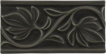 Relieve Hojas Charcoal