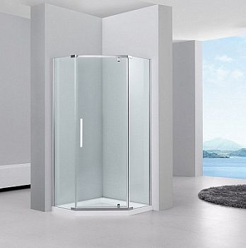 Душевой уголок Black&White Stellar Wind S305 100x100 см