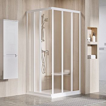 Душевой уголок Ravak SUPERNOVA ASRV3-80 белый+ Grape