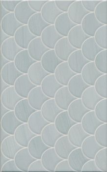 Плитка Сияние голубой структура 25х40