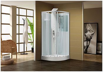 Душевая кабина Aquanet Passion R 90x90, прозрачное стекло Душевая кабина Aquanet Passion R 90x90, прозрачное стекло