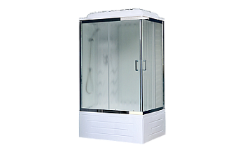 Душевая кабина Royal Bath RB8100BP3-WC-CH-R 100x80 см правая