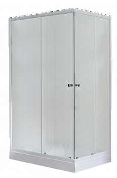 Душевой уголок Royal Bath 8120HP-C матовое левый