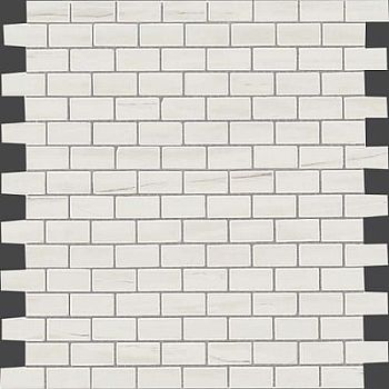 Мозаика Marvel Stone Bianco D. Mosaico Lapp. Burattato 29.8x29.8
