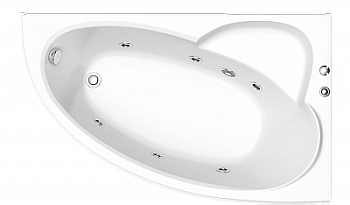 Гидромассажная ванна Bas Сагра R 160х100