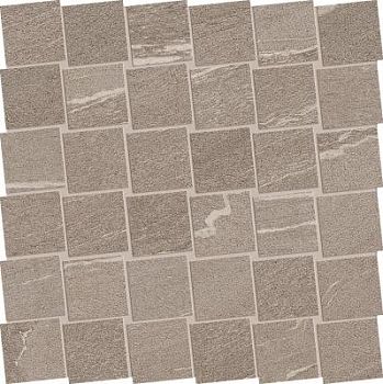 Mosaico Dado Martellata Taupe Naturale 30x30