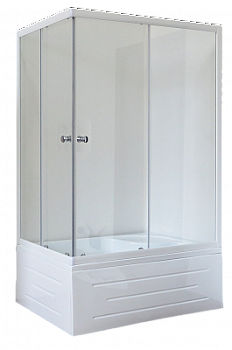 Душевой уголок Royal Bath 8120BP-T прозрачное правый