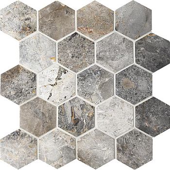 Мозаика Wild Stone Mosaic Hexagon Vlgp 64x74 30.5x30.5