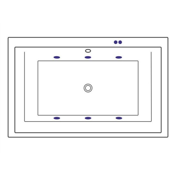 Акриловая ванна Excellent Crown Lux Soft 190x120 WAEX.CRO19.SOFT