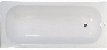 Стальная ванна Виз Donna Vanna DV-43901 140 см белая орхидея