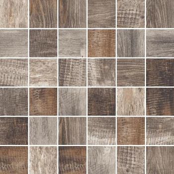 Dark Grey Mosaico 30x30