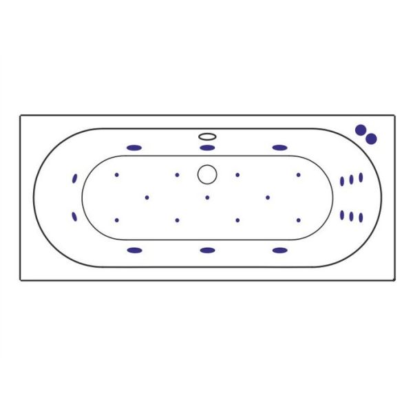 Акриловая ванна Excellent Oceana Slim Ultra 180x80 WAEX.OCE18S.ULTRA Акриловая ванна Excellent Oceana Slim Ultra 180x80 WAEX.OCE18S.ULTRA