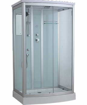 Душевая кабина Timo Standart T-6615 Silver 120x90x220