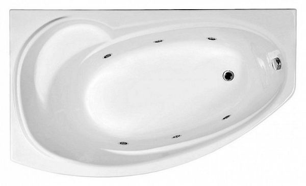 Акриловая ванна Aquanet Jersey левая