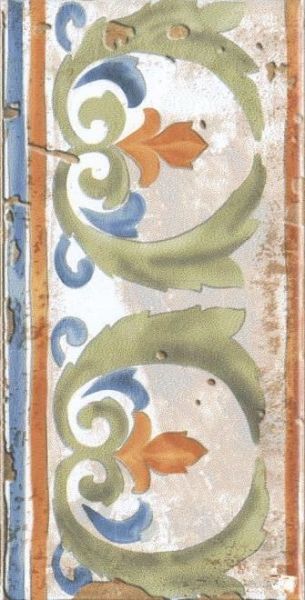 Бордюр Виченца Майолика 7,2х15