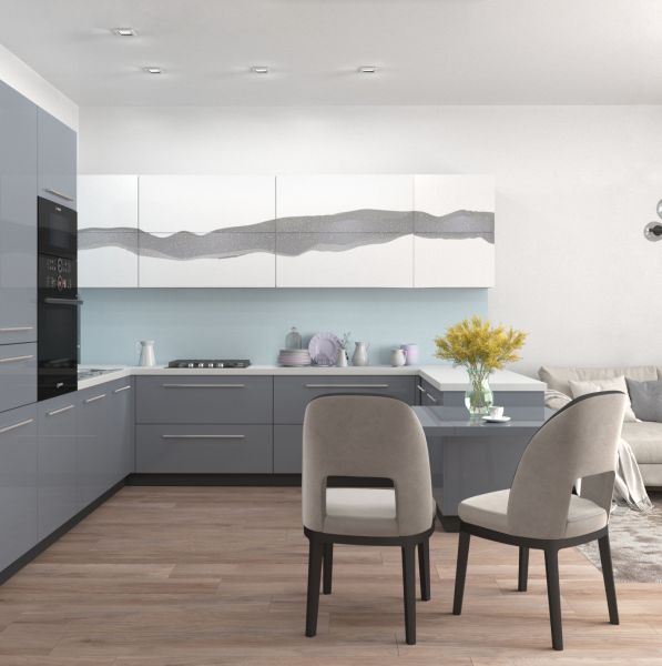 Плитка Poluna blue 25х40