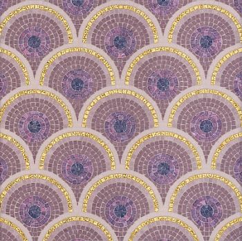 Мозаика Decori In Tecnica Artistica Loop Purple 10x10 20.6x20.8