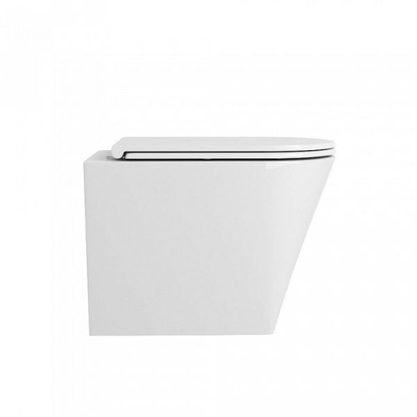 Унитаз подвесной OWL 1975 Curve Cirkel-H OWLT190802 безободковый с сиденьем с микролифтом Унитаз подвесной OWL 1975 Curve Cirkel-H OWLT190802 безободковый с сиденьем с микролифтом