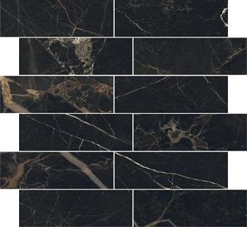 Nero Atlante Composizione L Lucidato 30x30