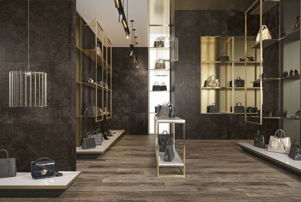 Керамогранит Айконик Вайт Рет 20х160