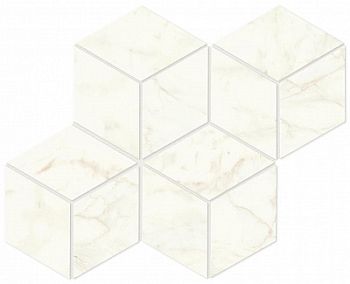 Мозаика Marvel Shine Calacatta Delicato Mosaico Esagono Lappato 30x35