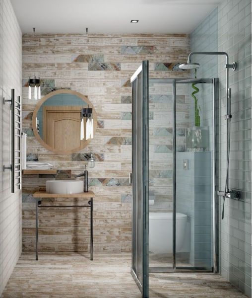 Плитка Аккорд беж светлый грань 8,5х28,5